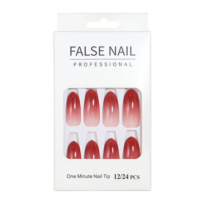 Ombre Gradient Press-On Nagelset Karnz