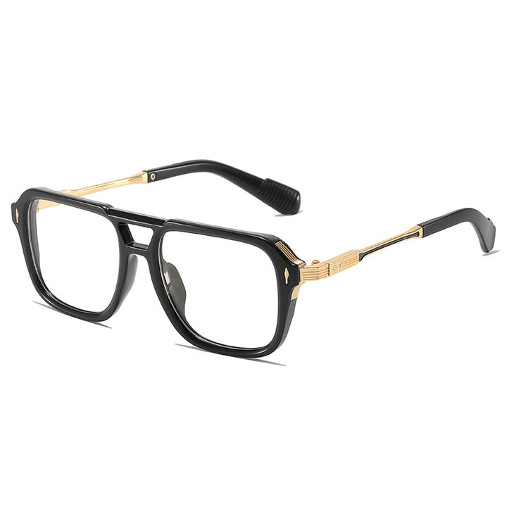 Bold Geometrischer Rahmen Sonnenbrille Karnz