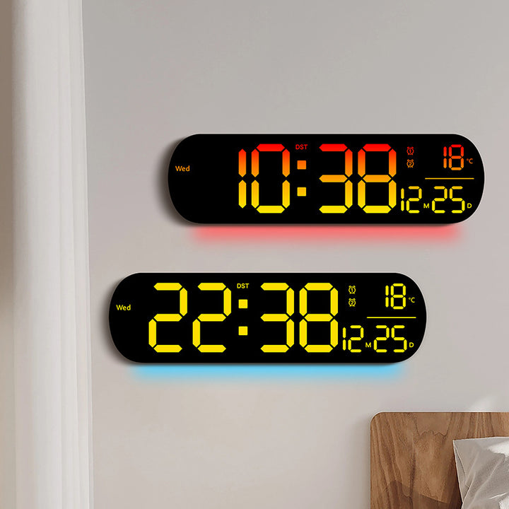 Digitaler LED-Wecker mit multifunktionaler Anzeige Karnz