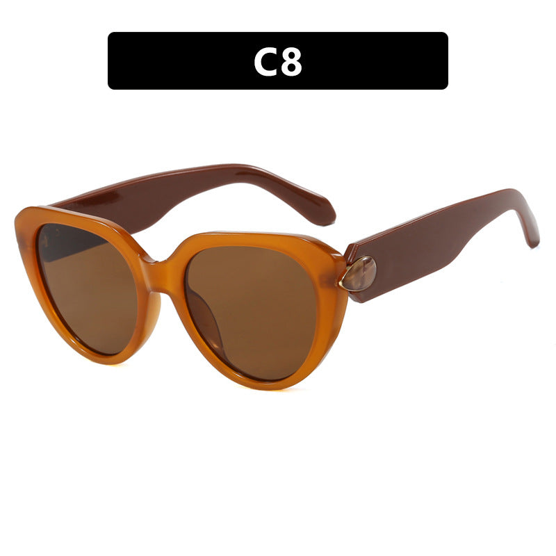Damen Cat-Eye Sonnenbrille mit auffälligem Design und schützendem UV-Filter Karnz