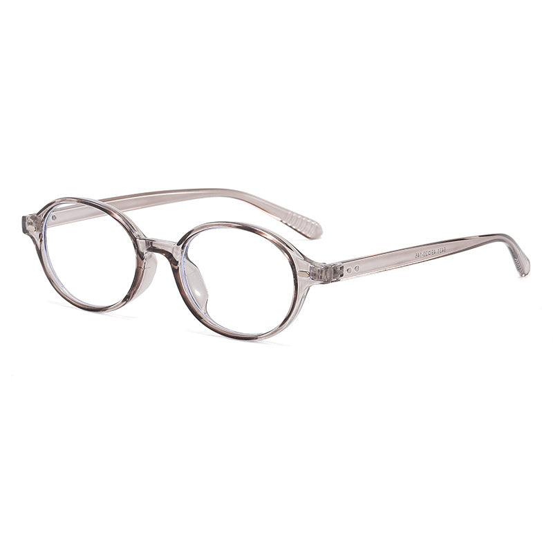 Damen modische runde Lesebrille mit flexiblem Kunststoffrahmen Karnz