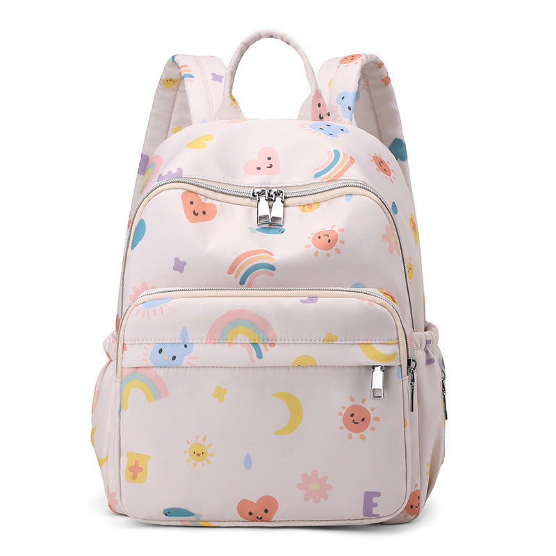 Verspielter Grafikdruck Rucksack Karnz