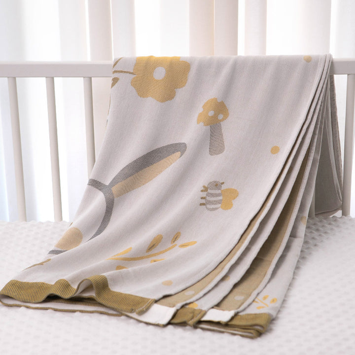 Damen Tagesdecke mit verspieltem Naturmotiv Karnz