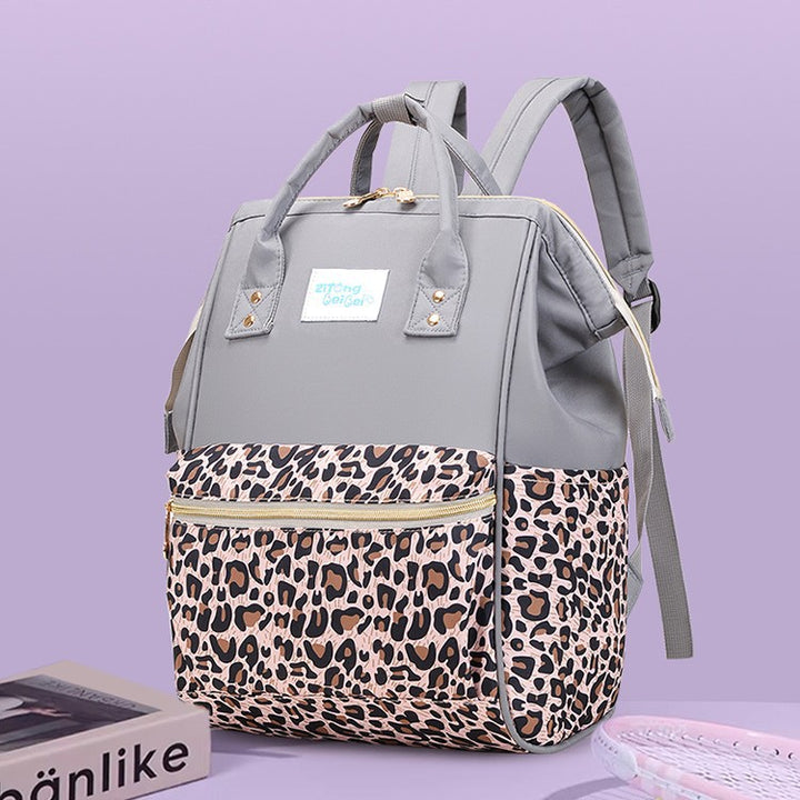 Trendiger Tierdruck Wickelrucksack Karnz