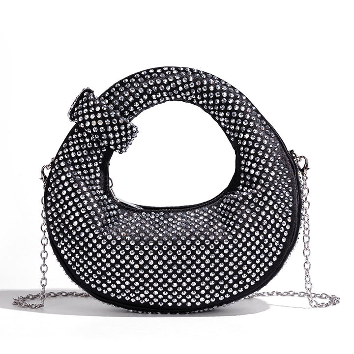 Chice Handtasche mit Strassverzierungen Karnz
