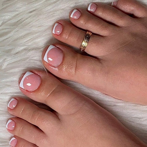 French Tip Gel Nagelkunst Karnz
