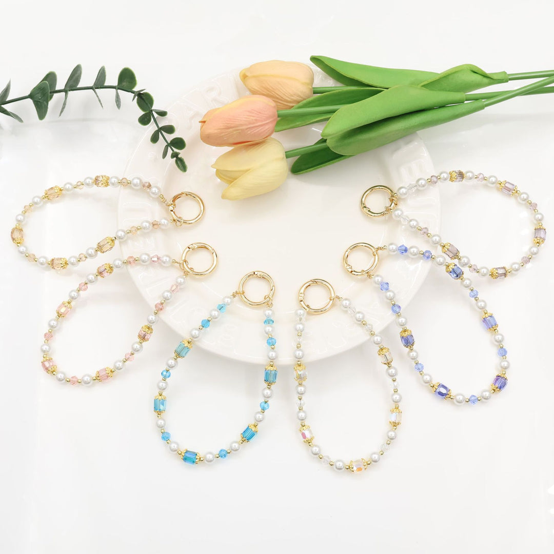 Elegante Perlen-Handykette Karnz