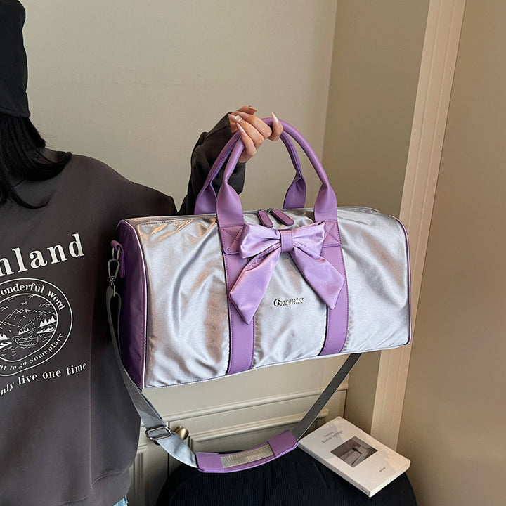 Elegante Schleifen-Akzent Duffel-Tasche Karnz