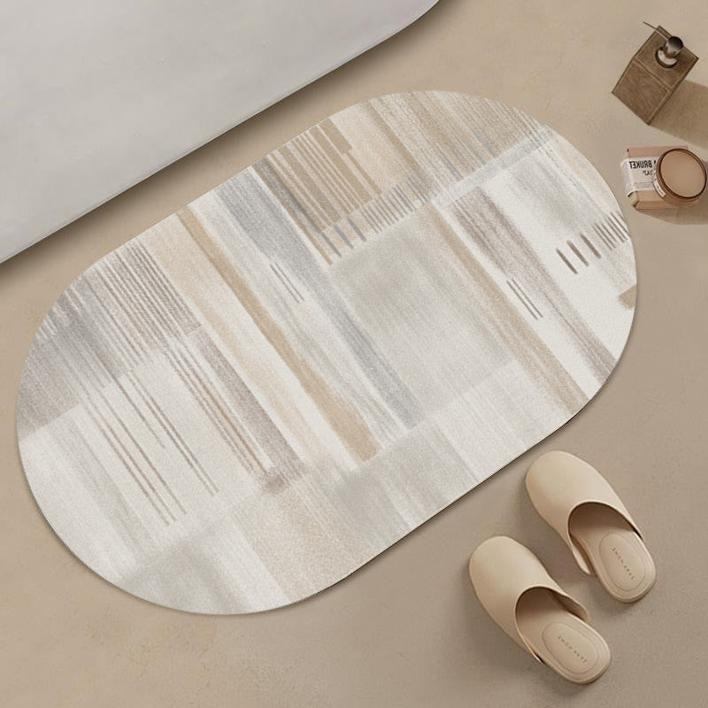 Modern geometrischer Bereichsteppich