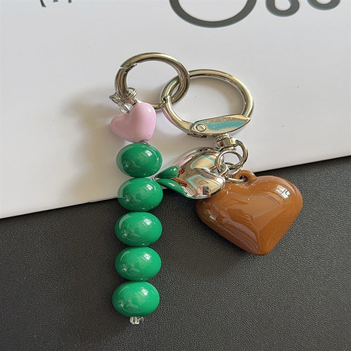 Herzförmiger Charm Schlüsselanhänger Karnz 1790135675