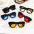 Damen trendige oversized Sonnenbrille Karnz