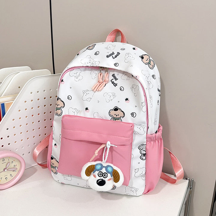 Cartoon-Print-Kordelzug-Rucksack