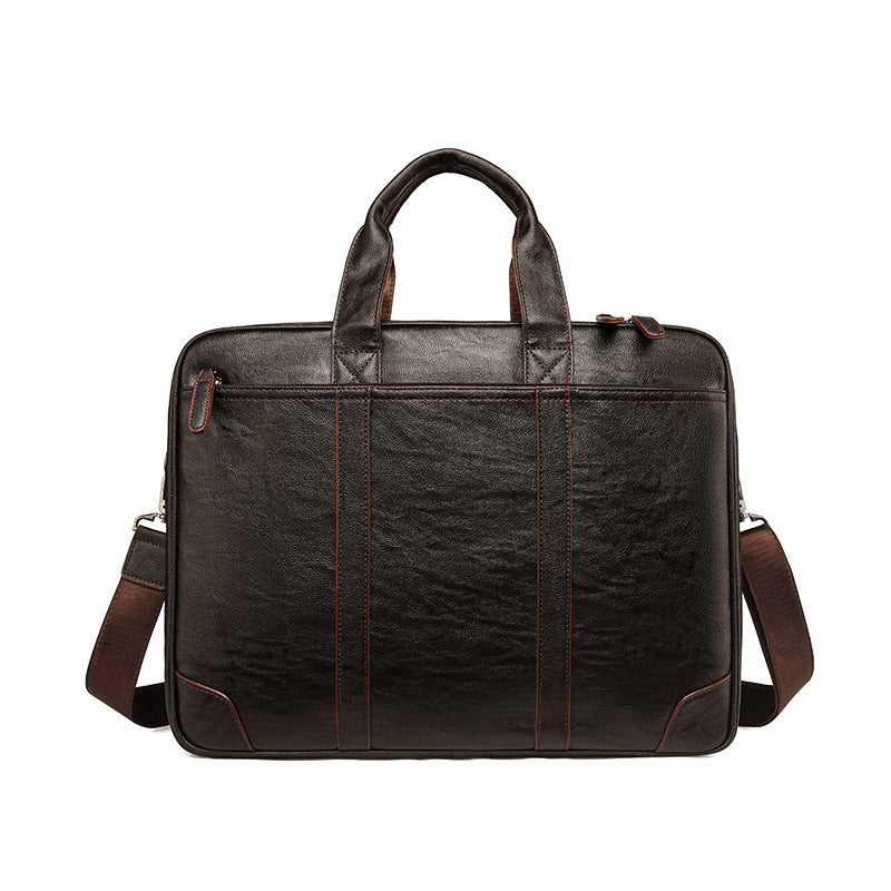 Premium Leder Firmen Aktentasche Karnz