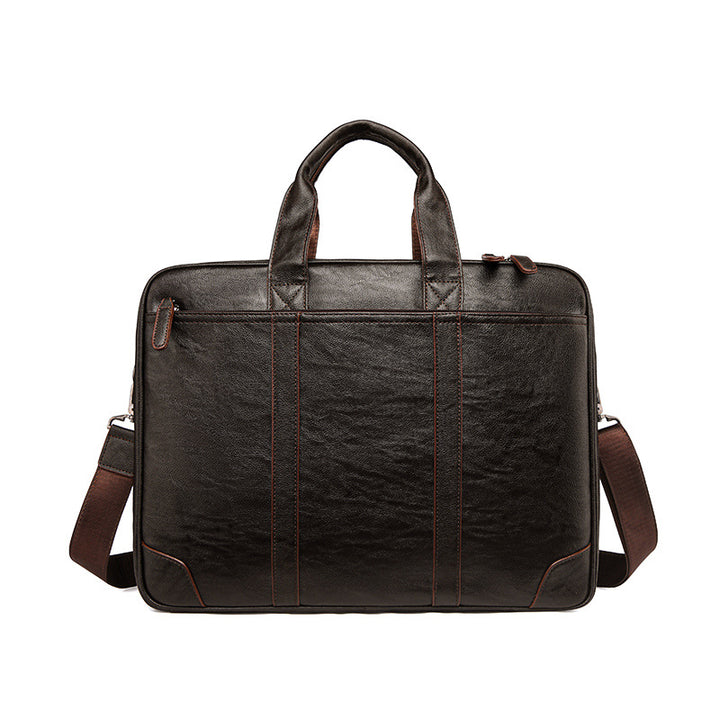 Premium Leder Firmen Aktentasche Karnz