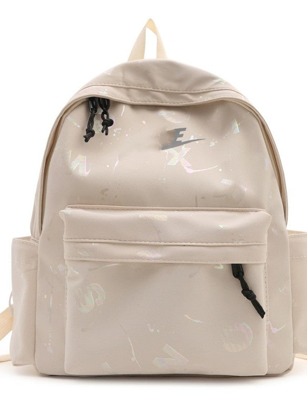 Trendiger Rucksack mit Kreativen Grafiken Karnz