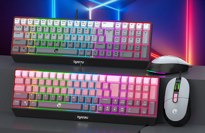 Ergonomische RGB Gaming-Tastatur Karnz