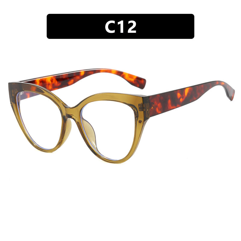 Damen Cat-Eye Sonnenbrille mit extravagantem Rahmen und UV-Schutz Karnz