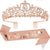 Damen Elegante Tiara mit Personalisiertem Sash Karnz