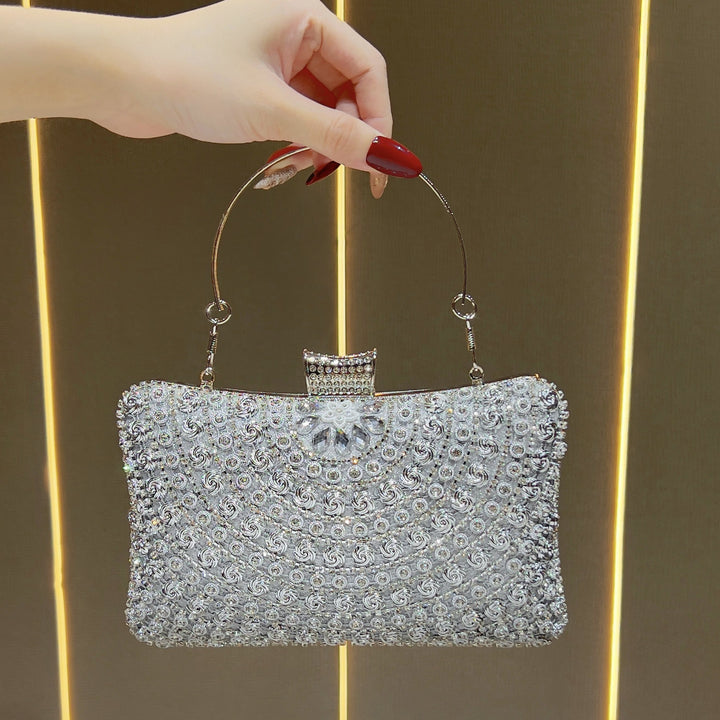 Rhinestone-besetzte Abend-Clutch
