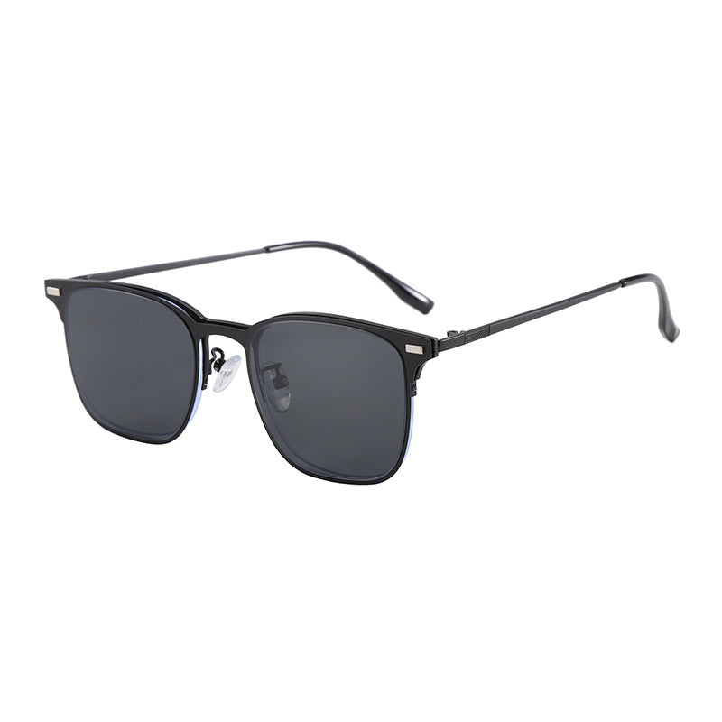 Damen Trendige quadratische Sonnenbrille im modernen Design Karnz
