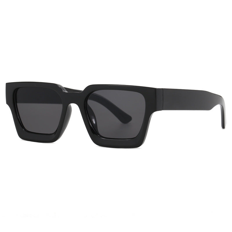 Damen Modische Oversized-Sonnenbrille mit quadratischem Rahmen Karnz