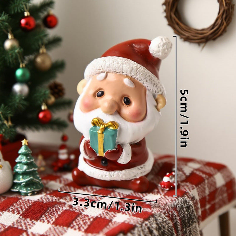 Dekorative Weihnachtsfigur im Schafdesign Karnz