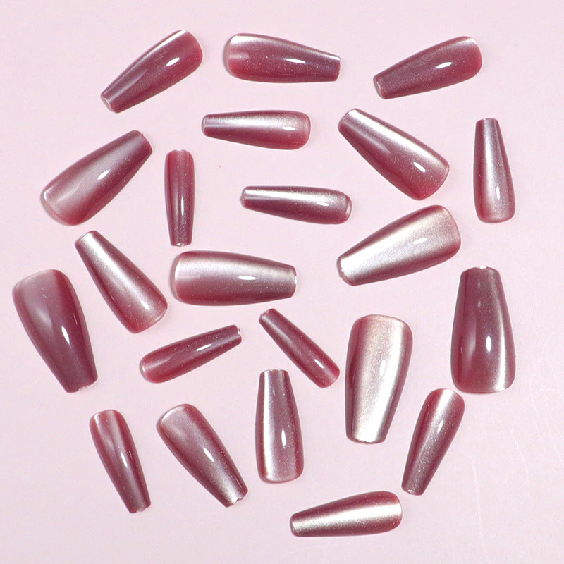 Premium Glänzende Press-On Nagelspitzen Set Karnz