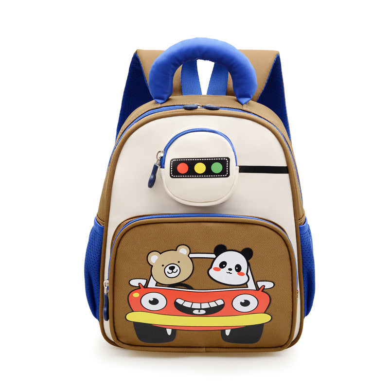 Kinder Spielzeug Tier Auto-Themen Schulrucksack Karnz