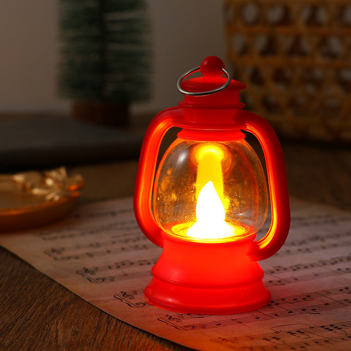 Nostalgische Laterne mit LED-Beleuchtung Karnz