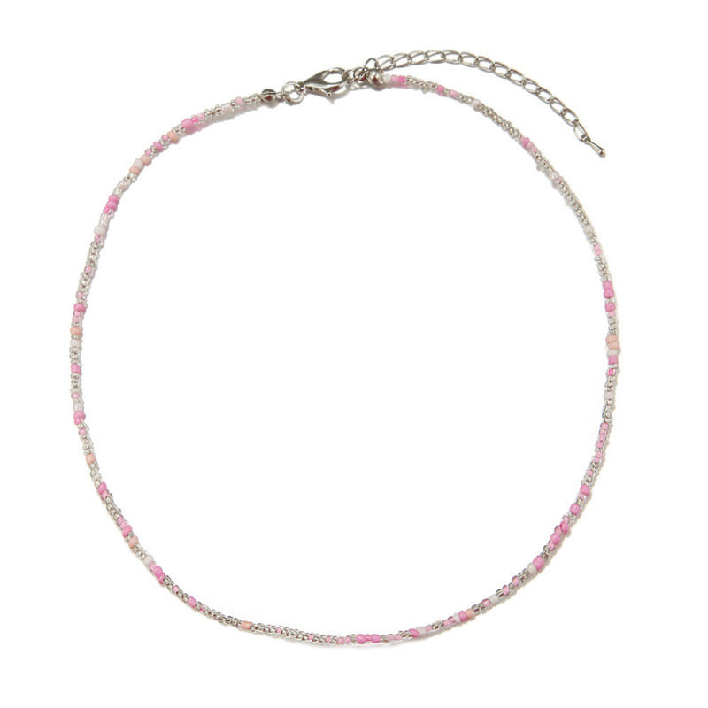 Handgefertigtes Perlen Choker Halsband Karnz