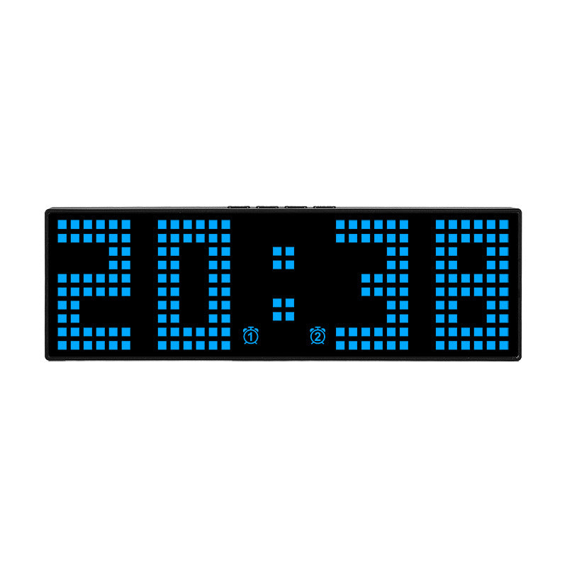 Digitaler LED-Wecker mit Farbwechsel Karnz