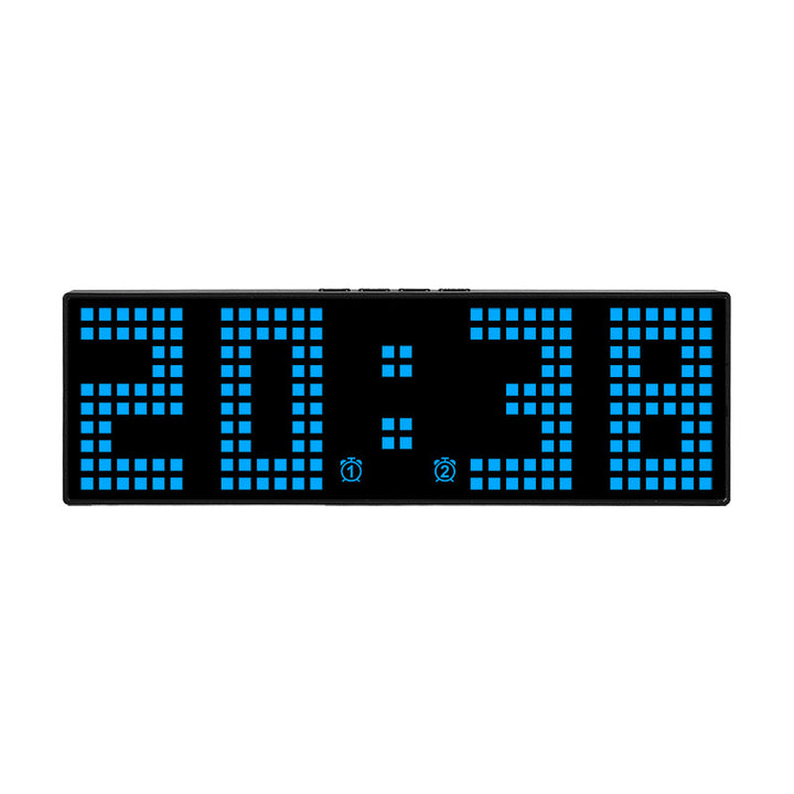 Digitaler LED-Wecker mit Farbwechsel Karnz