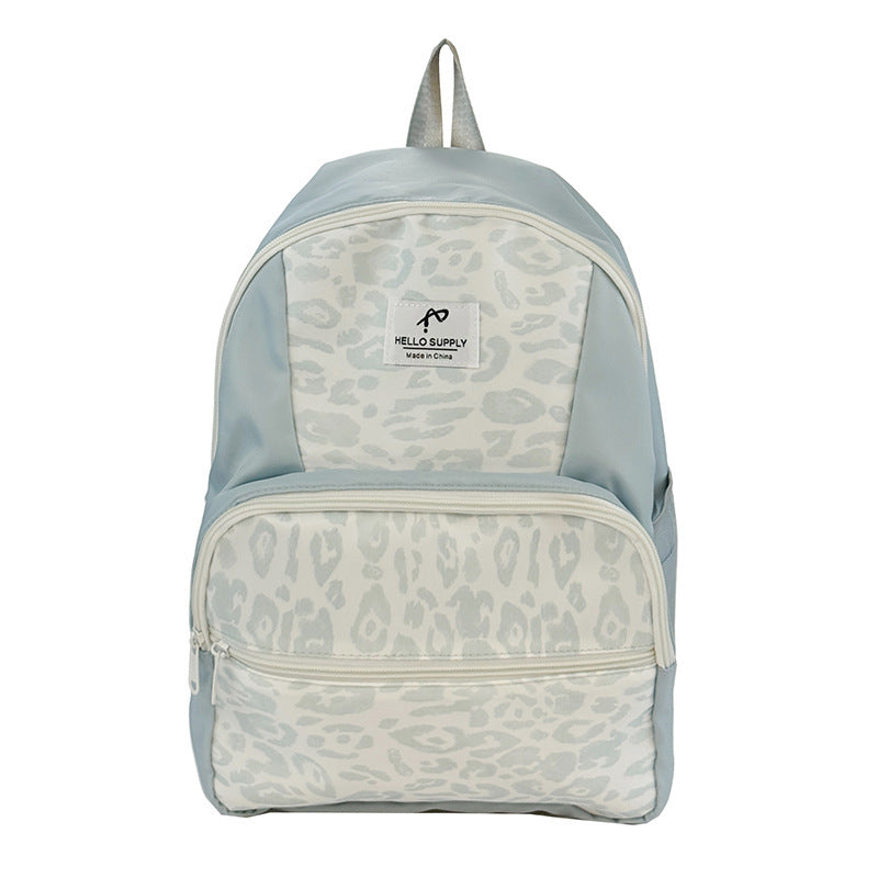 Stylischer Leopardenmuster-Rucksack