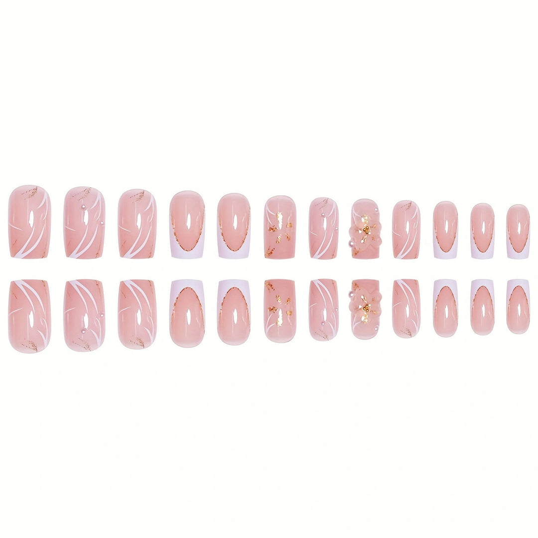 Elegante Clip-On Nagelverzierungen Karnz