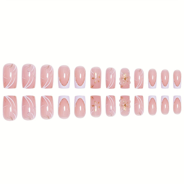 Elegante Clip-On Nagelverzierungen Karnz