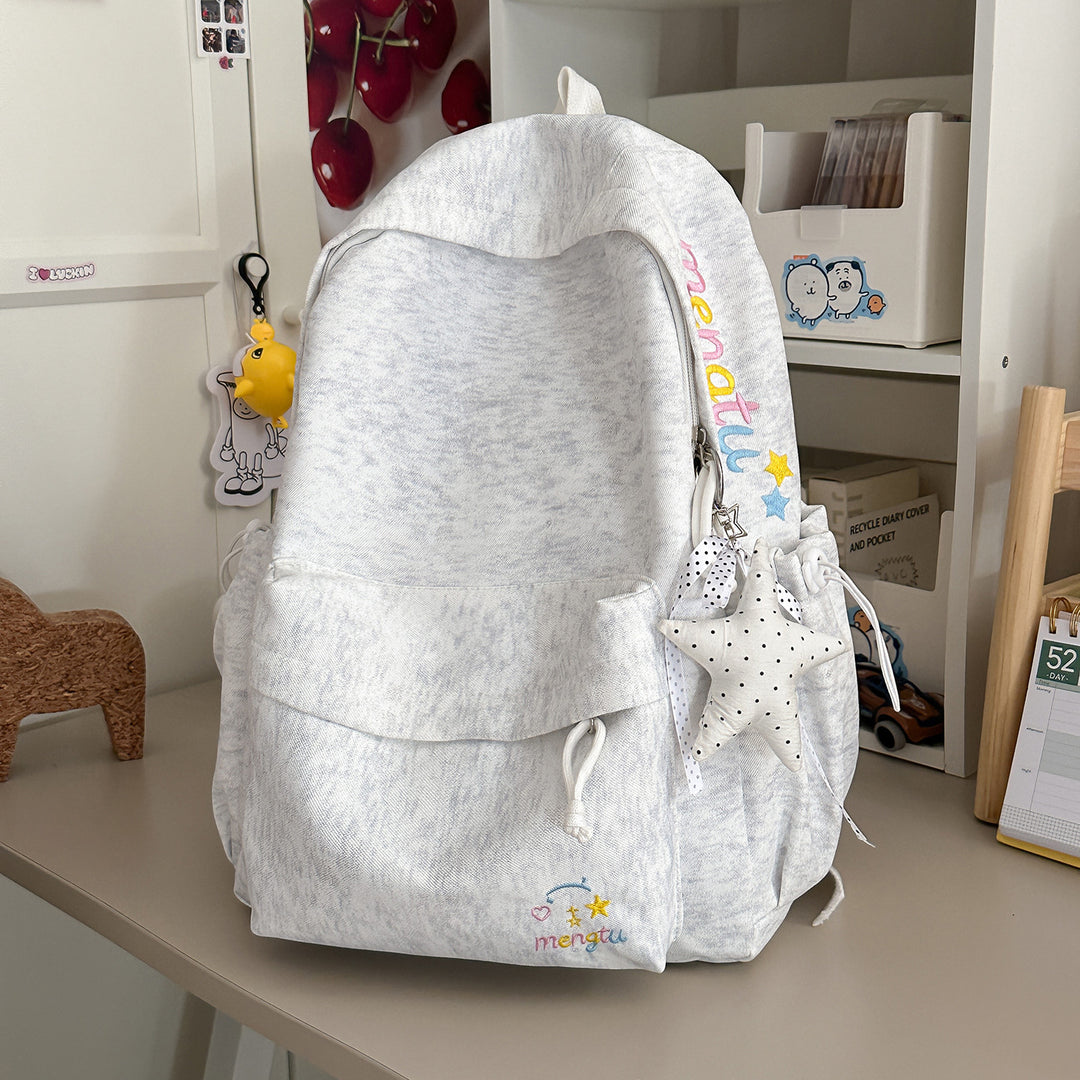 Trendige bestickte Rucksack