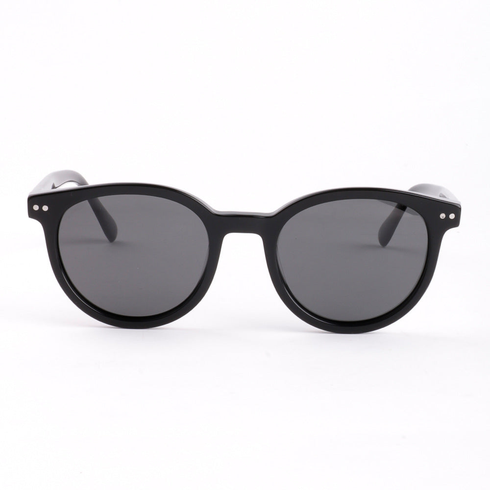 Damen modische Sonnenbrille mit elegantem, transparentem Rahmen und hochgradigem UV-Schutz Karnz