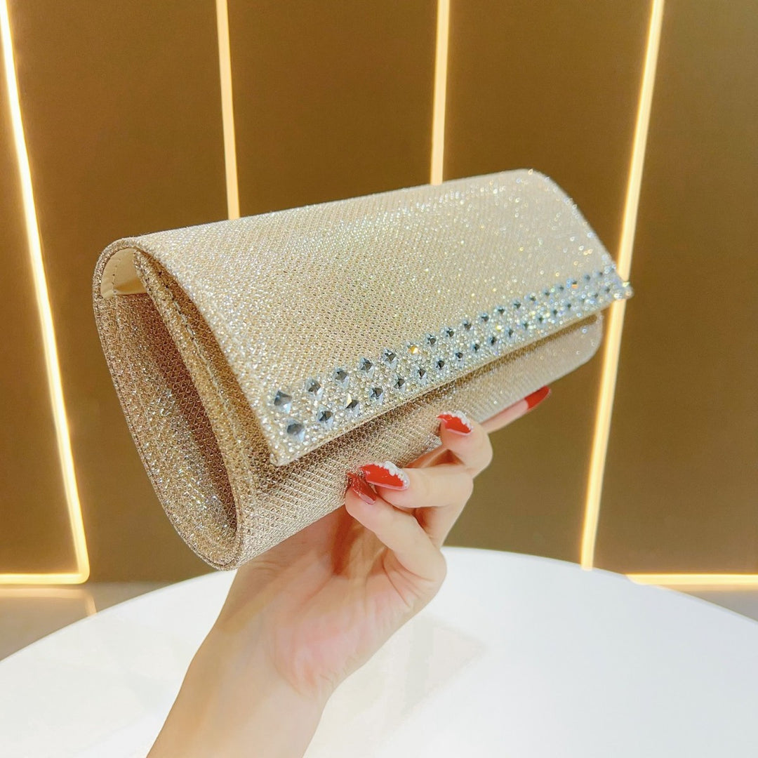 Glitzernde Strass Abend-Clutch