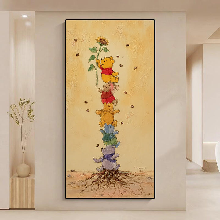 Launische Tier-Themen-Canvas-Kunst