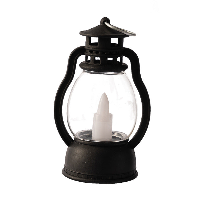 Dekorative LED Vintage-Stil Mini Laterne Teelicht Halter Karnz