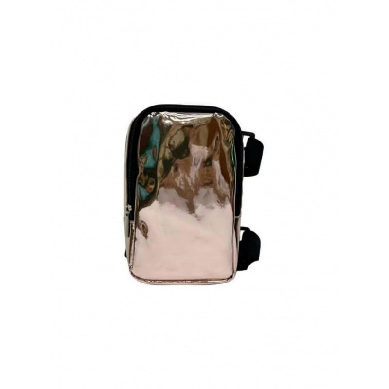 Eleganter Metallischer Rucksack Karnz