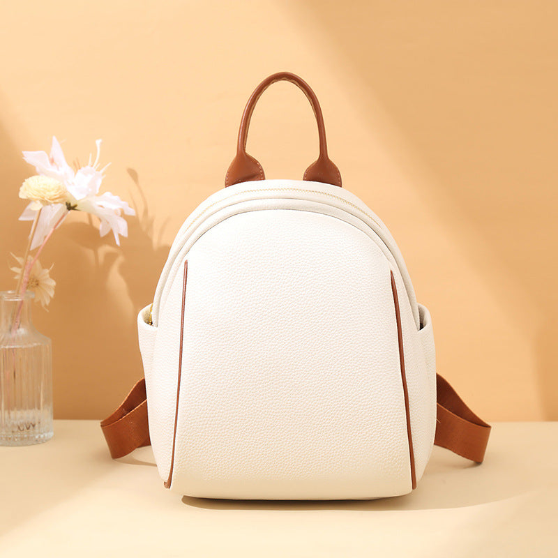 Stilvolles strukturiertes Mini-Rucksack Karnz