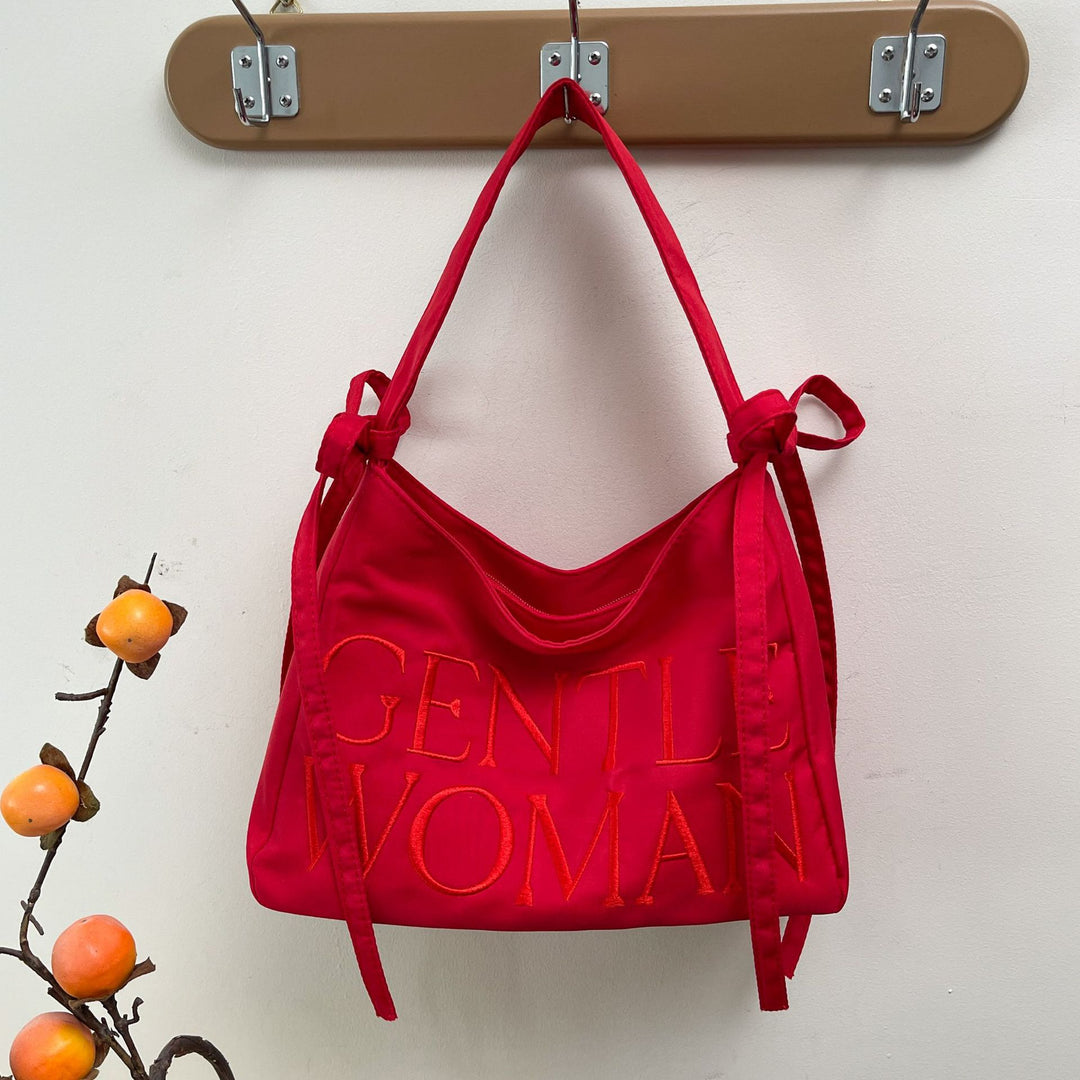 Stylische Satin Bucket Bag Karnz