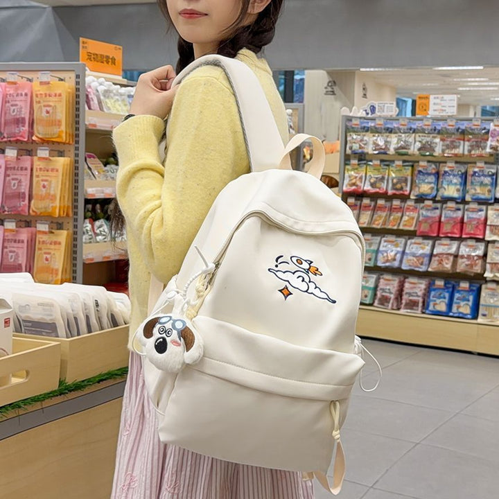 Modischer Rucksack mit Künstlerischem Stickdesign Karnz