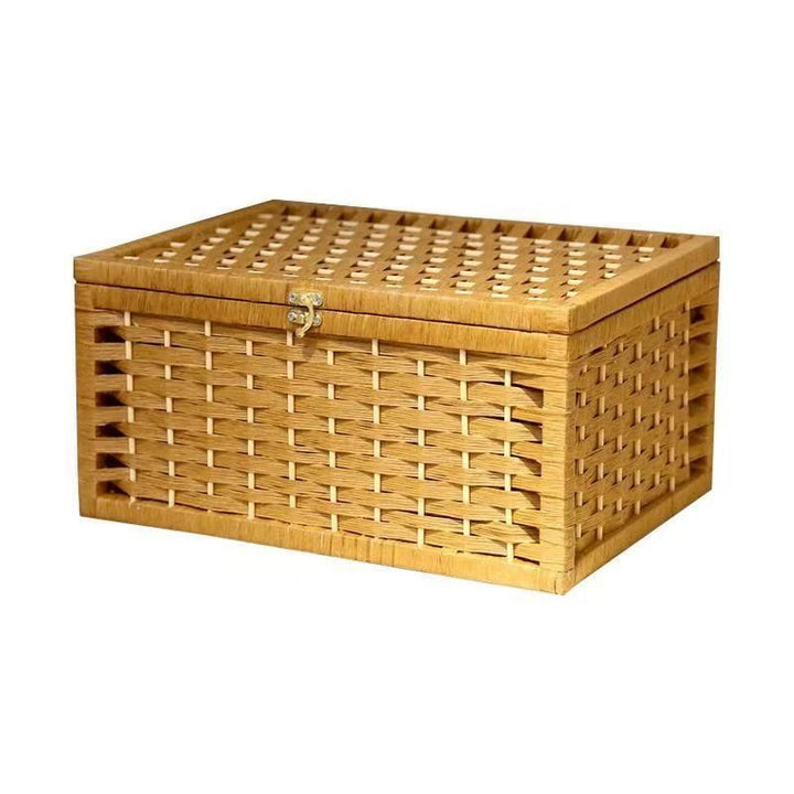 Aufbewahrungskiste Aus Rattan Karnz