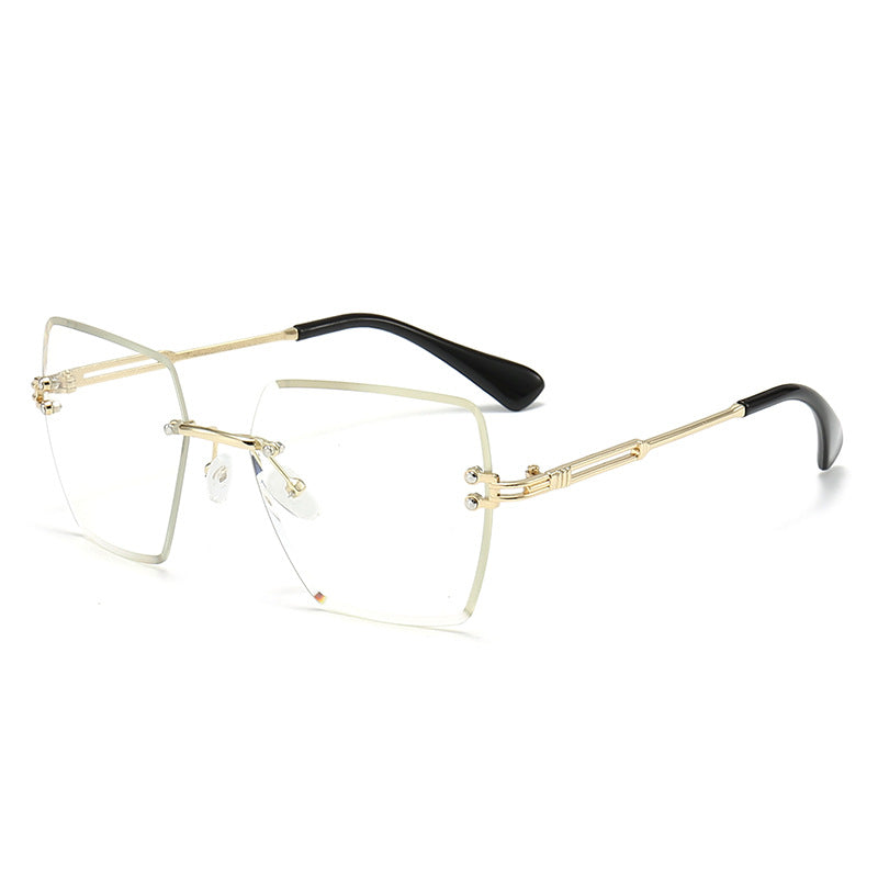 Damen modische Sonnenbrille mit stilvollem quadratischen Rahmen Karnz