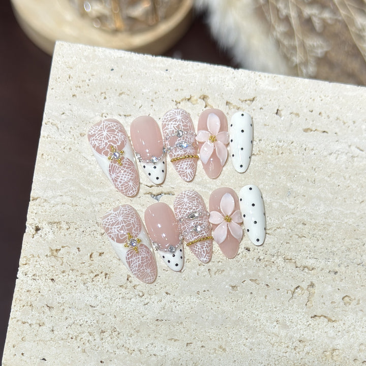 Dekoratives Press-On Nagelkunstset 1790734418