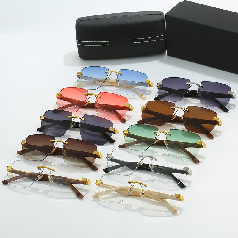 Damen Fashion-Sonnenbrille im modernen geometrischen Design Karnz