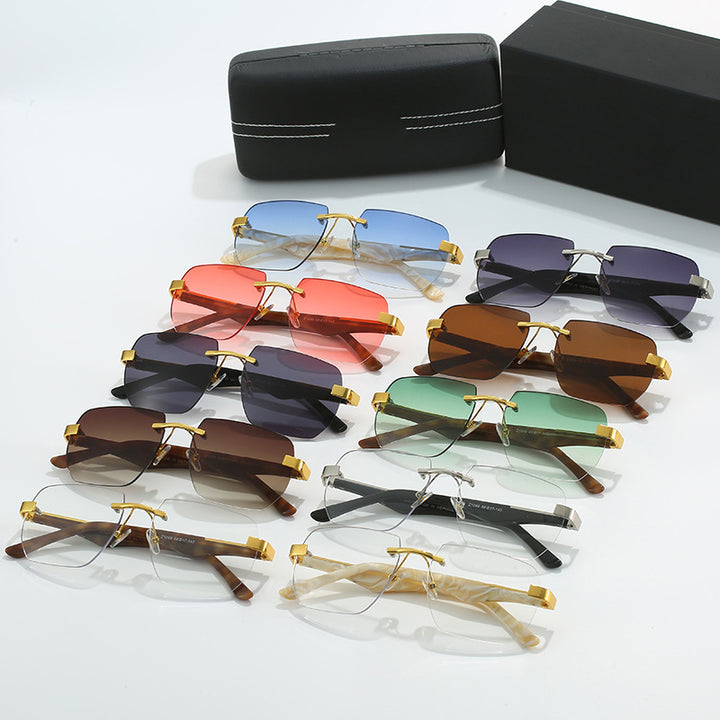 Damen Fashion-Sonnenbrille im modernen geometrischen Design Karnz
