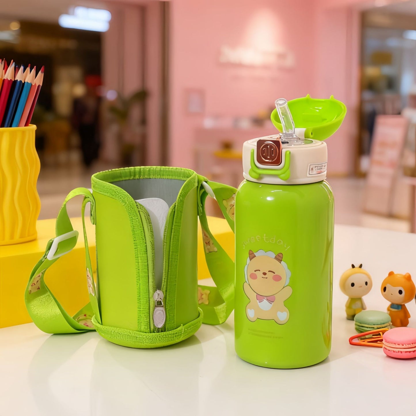 Damen Tragbare Trinkflasche im designfreundlichen Tragestil Karnz